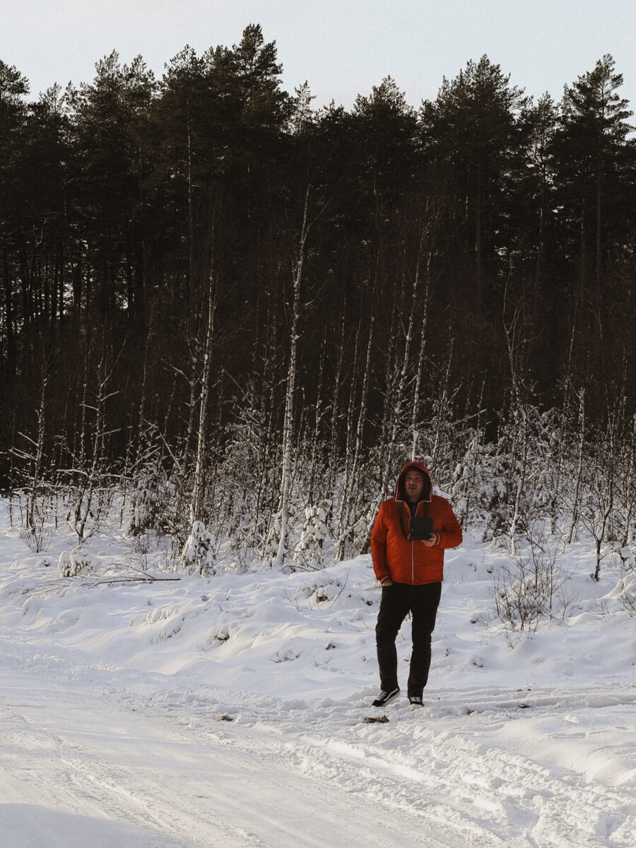 Zima w lesie, Lasy Piaśnickie, winterland